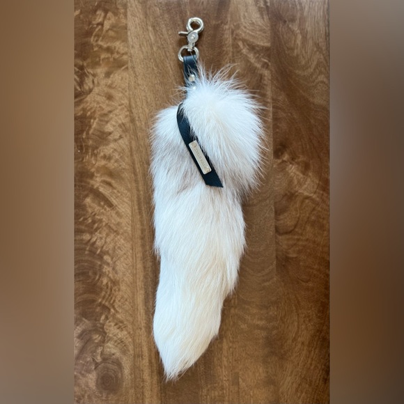 Dolls Kill Faux FoxTail Keychain (for Bags) Luxury Edition “Snowbird” - Picture 1 of 1